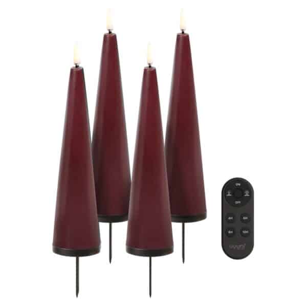 Uyuni-Advent Cone Candles-UL-GB-30901-4-WR