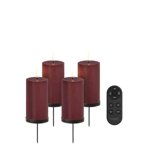 Uyuni-Advent Pillar Candles-UL-GB-30903-4-WR